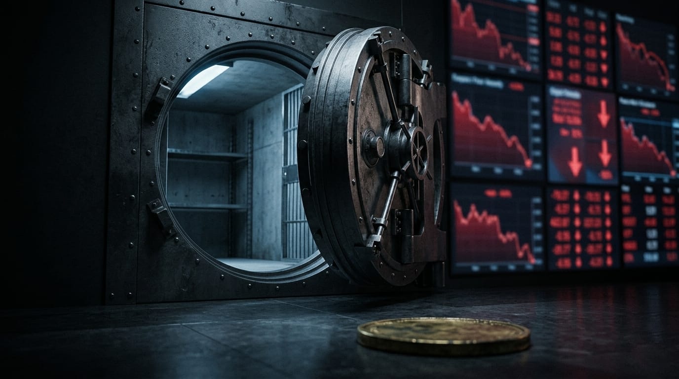 Bitcoin Is Under $62,000 Today. The ETF That Was Supposed to Save It Is Doing the Selling.