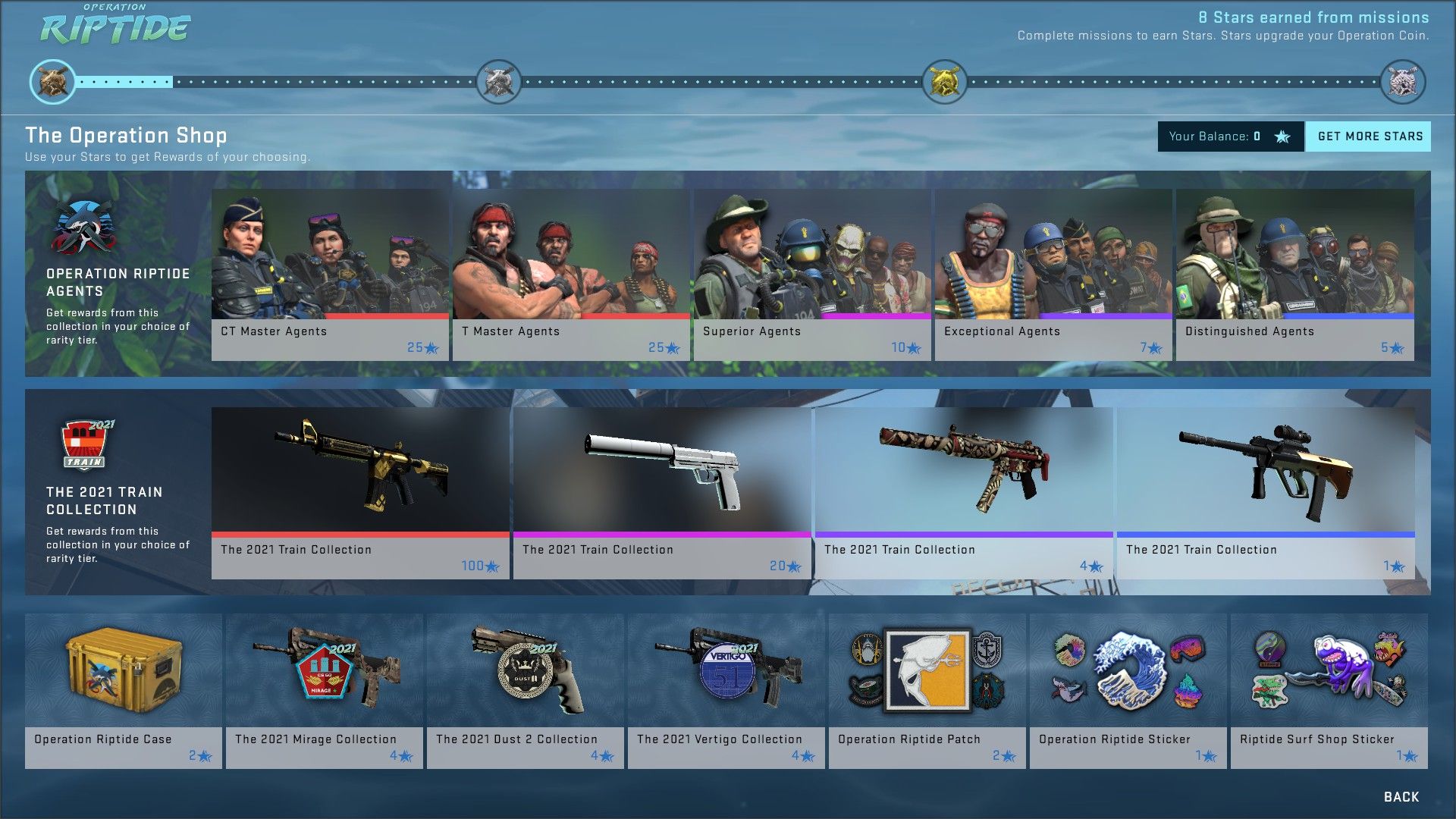 Operation Riptide Battle Pass CSGO