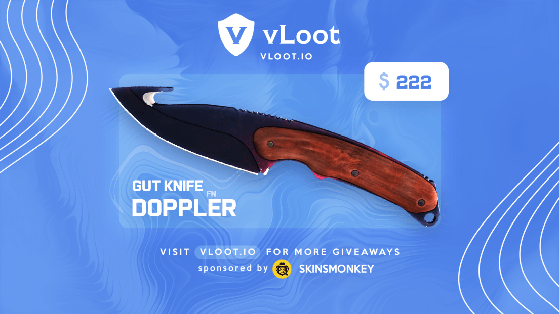 Free Gut Knife Doppler Giveaway 2023