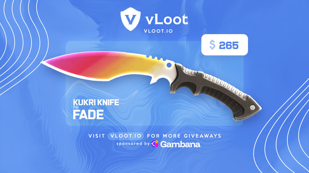 Free Kukri Knife Fade CS2 2026
