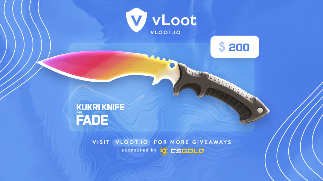 Free Kukri Knife Fade