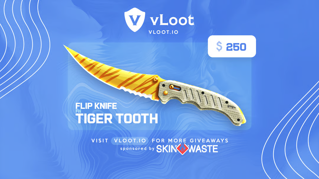 Free Flip Knife Tiger Tooth