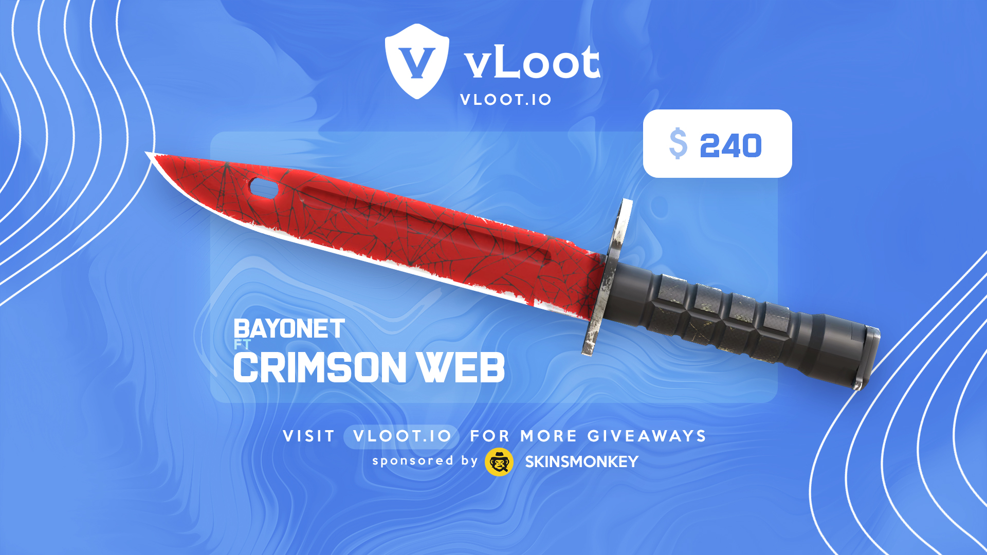 Free Bayonet Crimson Web