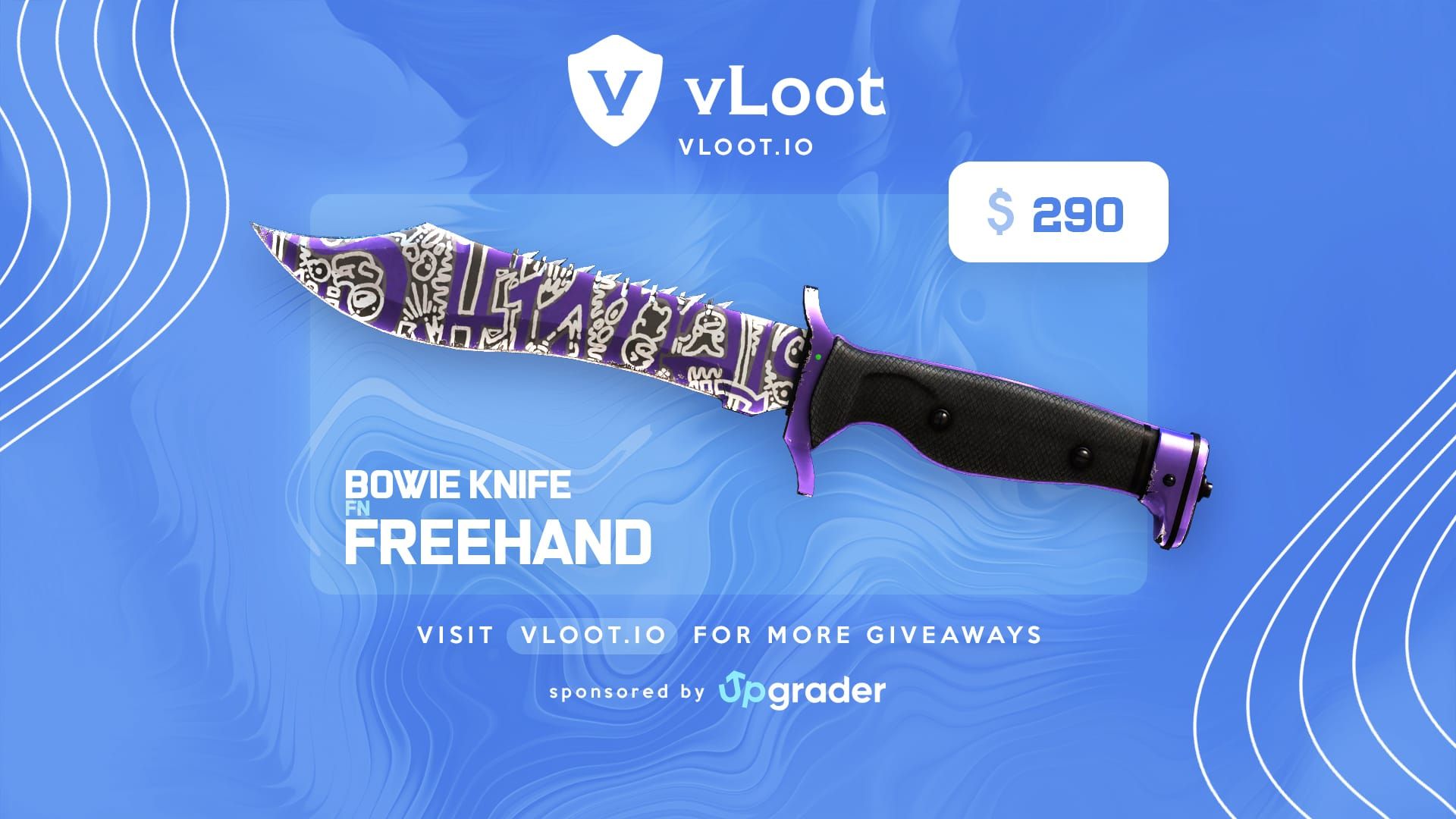 Bowie Knife Freehand Giveaway