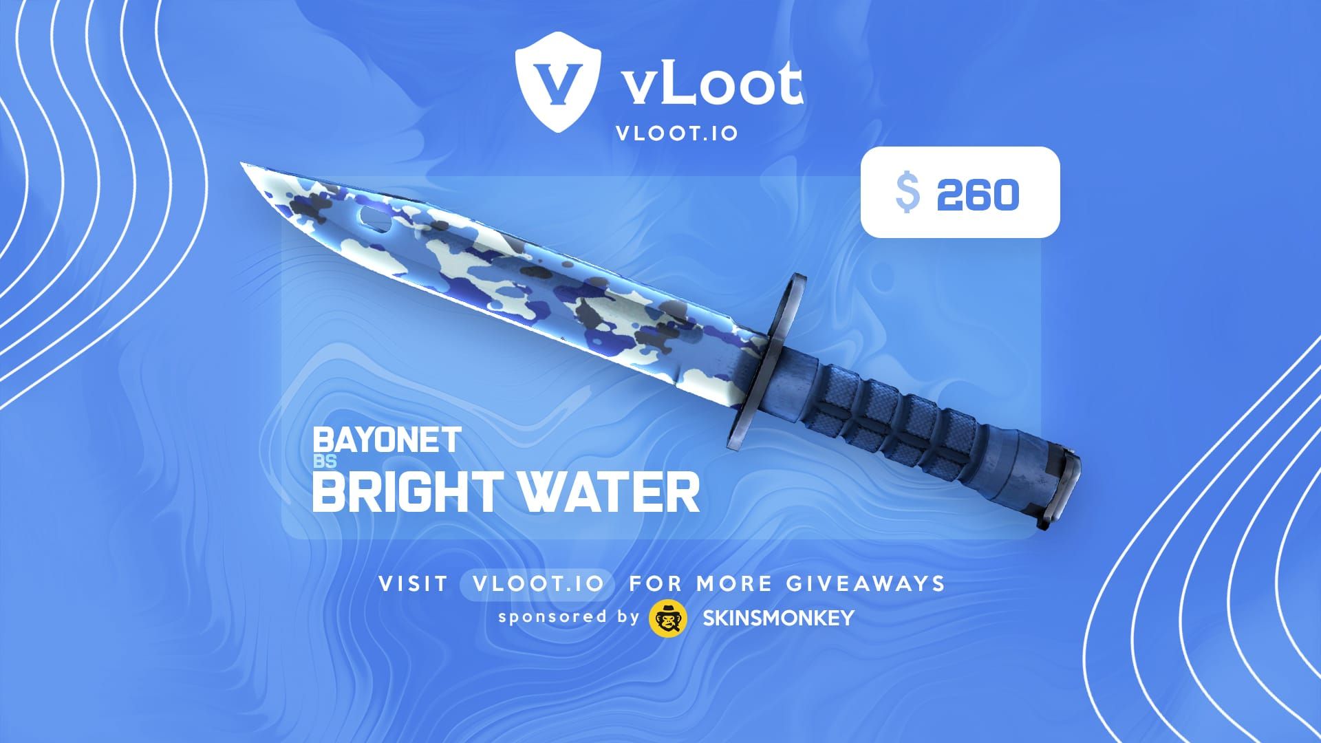 Bayonet Bright Water Giveaway CS2