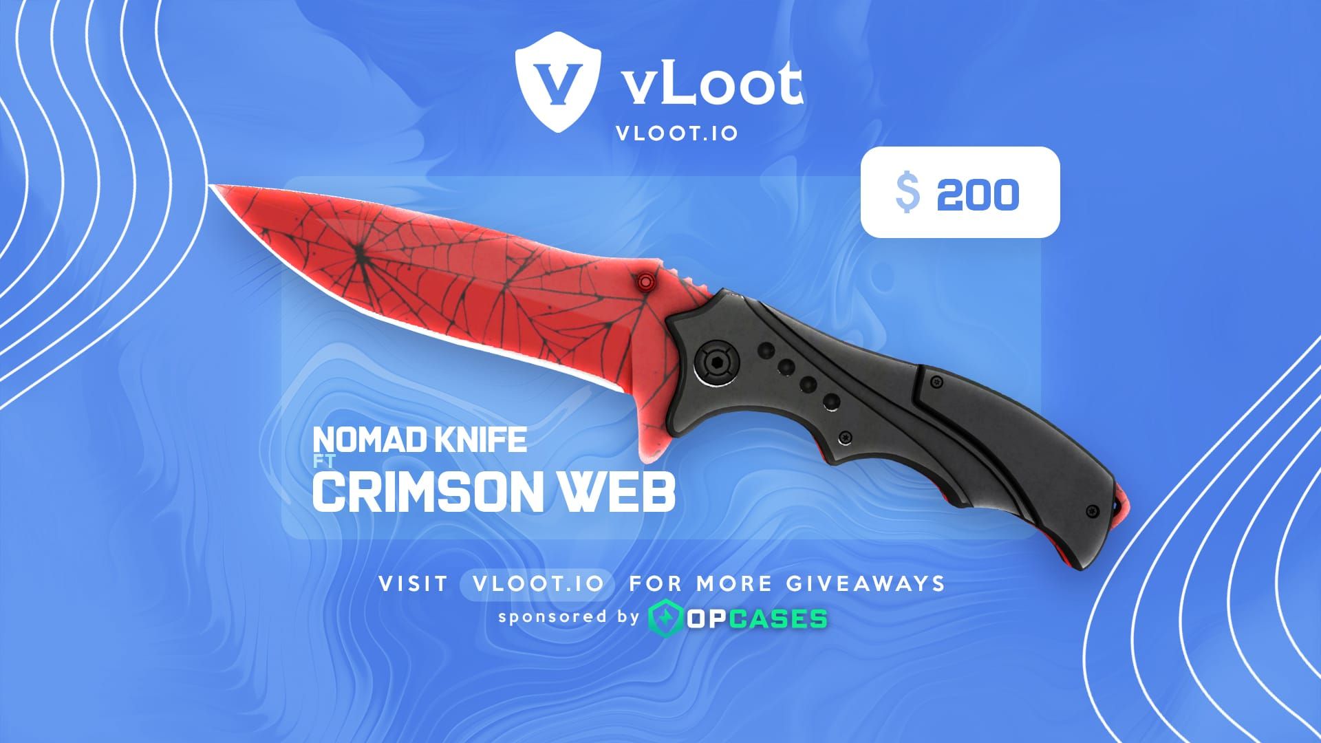 Nomad Knife Crimson Web Giveaway CS2