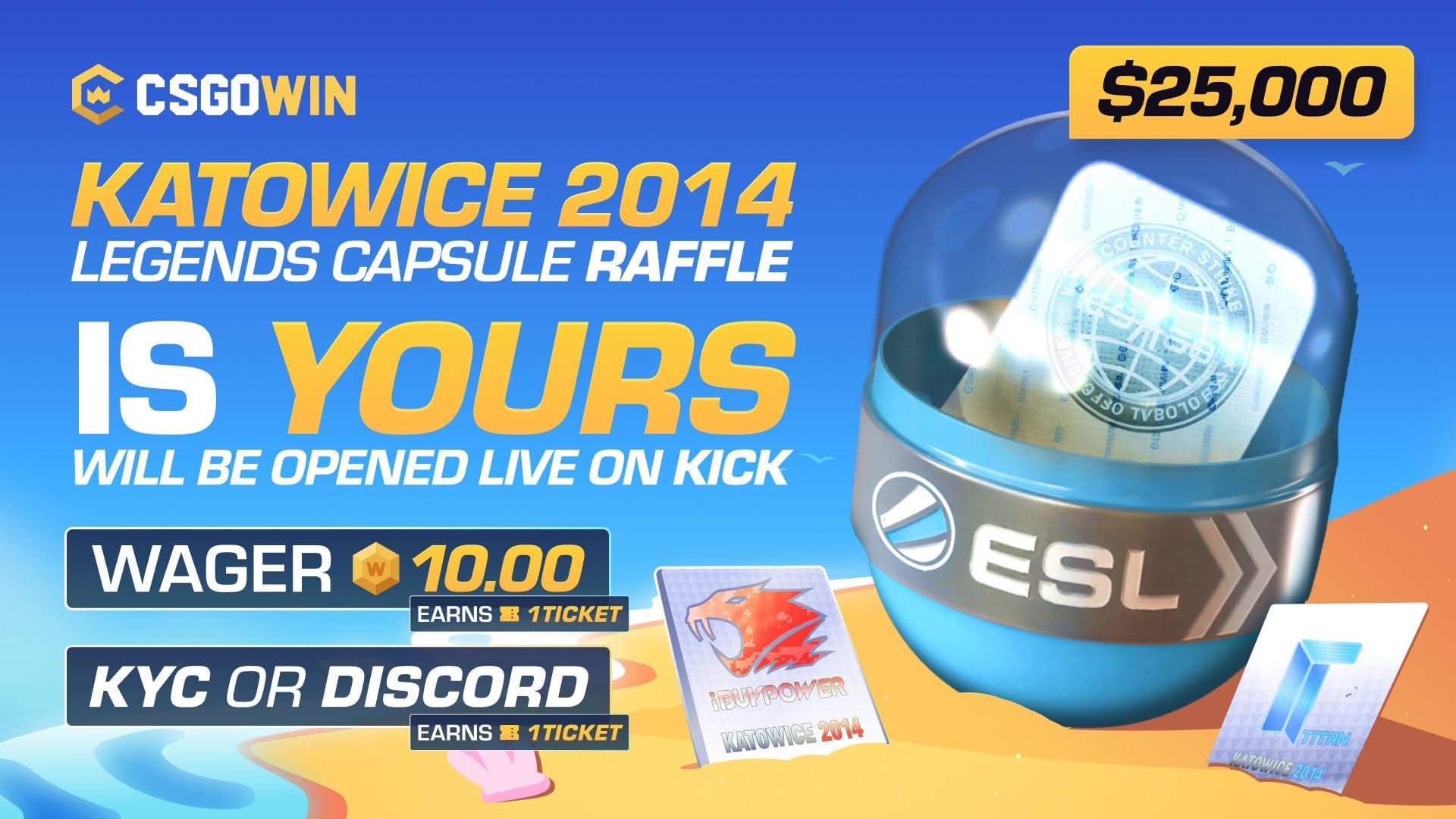 Katowice 2014 Legends Giveaway CS2
