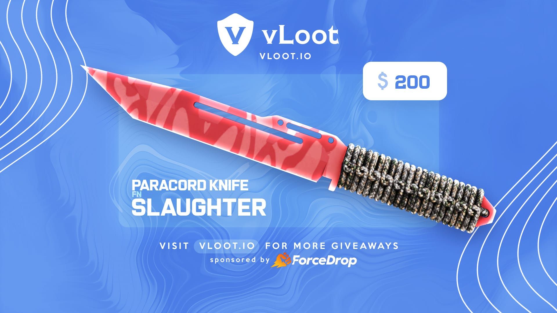 Paracord Knife Slaughter Giveaway CS2 2026
