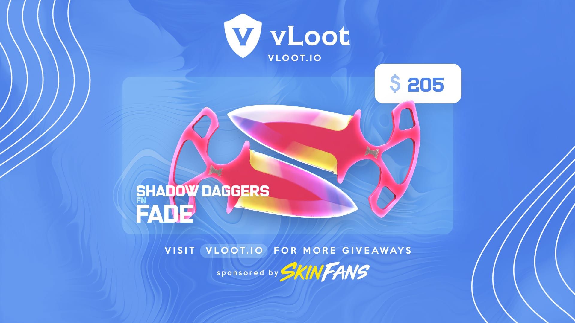 Shadow Daggers Fade Giveaway 2026