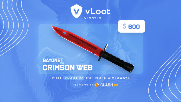 Bayonet Crimson Web Giveaway