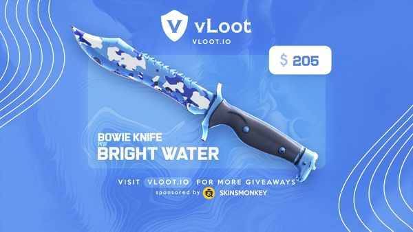 Bowie Knife Bright Water Giveaway