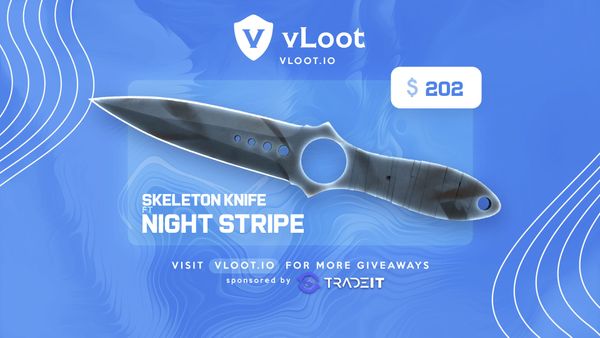 Skeleton Knife Night Stripe Giveaway CS2