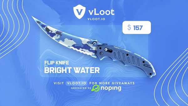 Flip Knife Bright Water Giveaway CS2