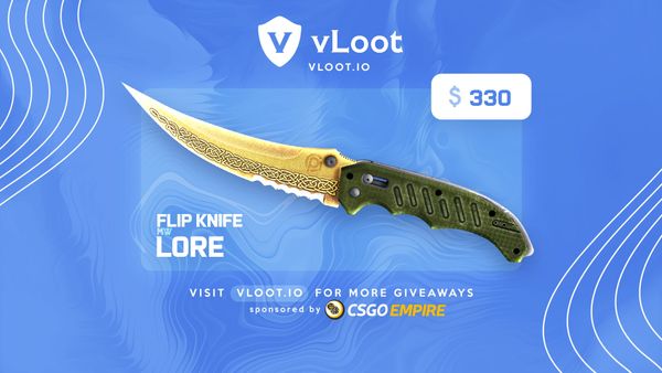 Flip Knife Lore Giveaway CS2