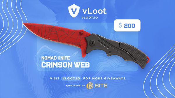 Nomad Knife Crimson Web Giveaway CS2 2026