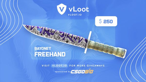 Bayonet Freehand Giveaway CS2 2026