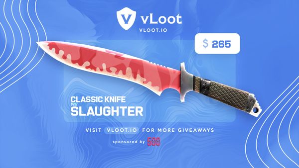 Classic Knife Slaughter Giveaway CS2 2026