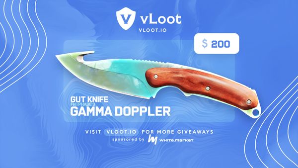 Gut Knife Gamma Doppler Giveaway 2026