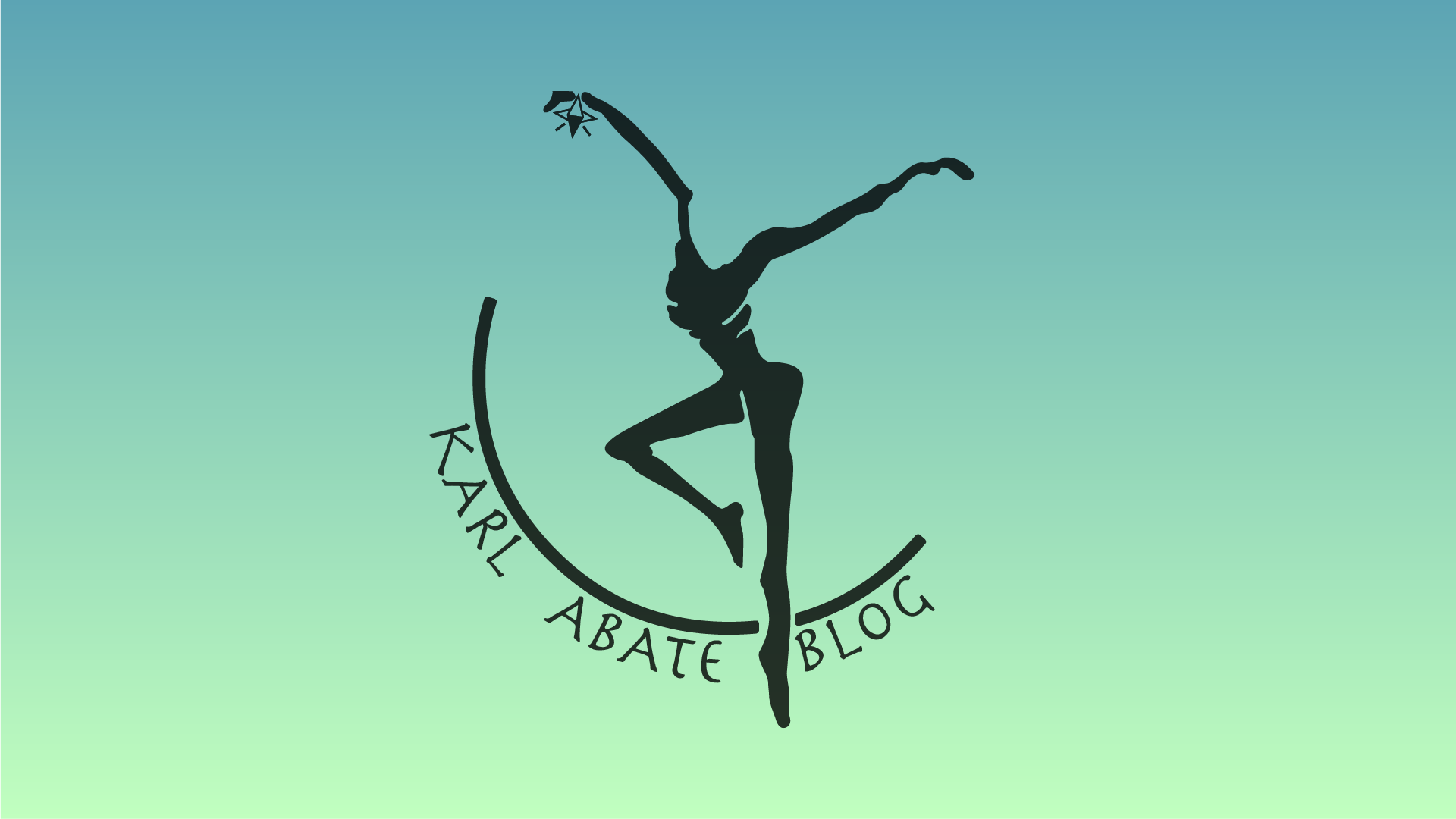 The logo of Dave Matthews Band, edited to say Karl Abate Blog.