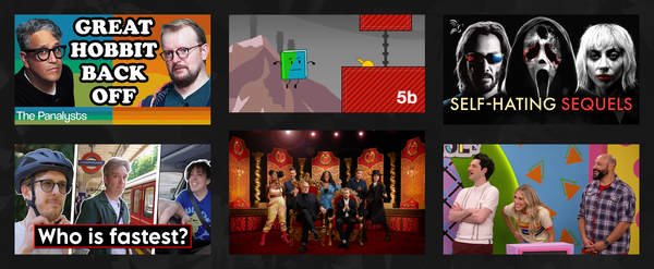 A collage of media I've engaged with this last week.A collage of media I've engaged with this last week.