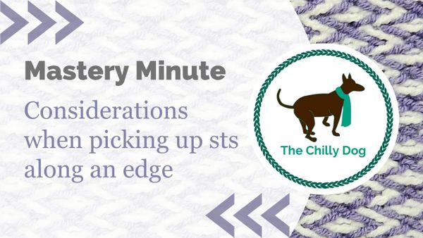 Picking Up Stitches Along an Edge