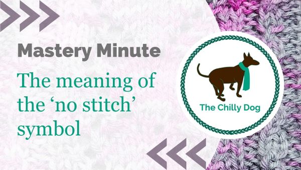 What Does the "No Stitch" Symbol Mean?