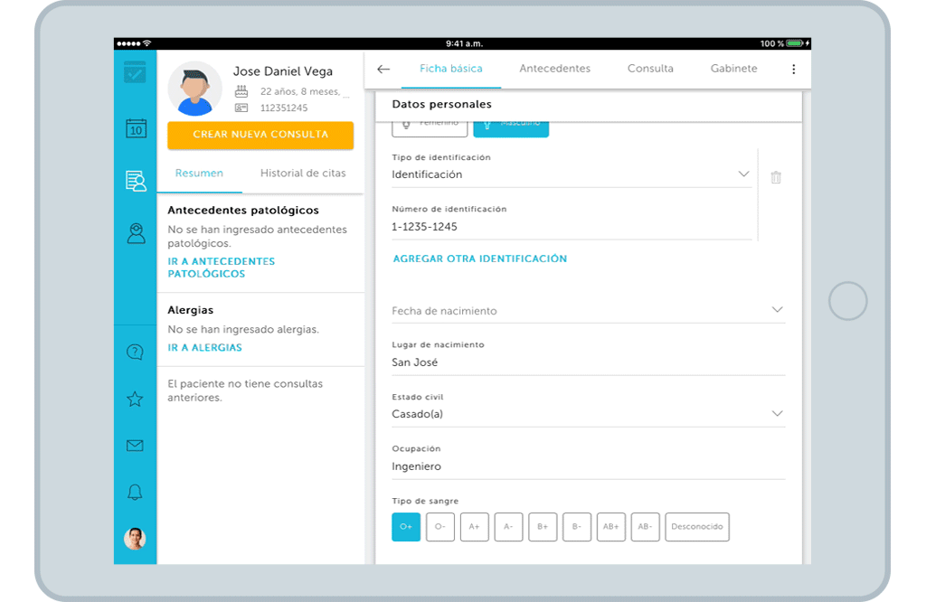 Optimización en tablet - HuliPractice