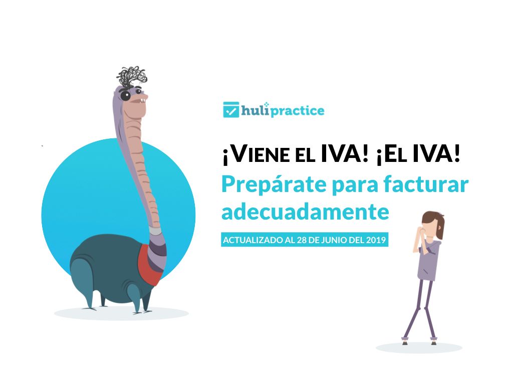 Folleto: ¡Viene el IVA! Prepárate para facturar adecuadamente
