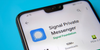 App store listing of Signal Private Messenger