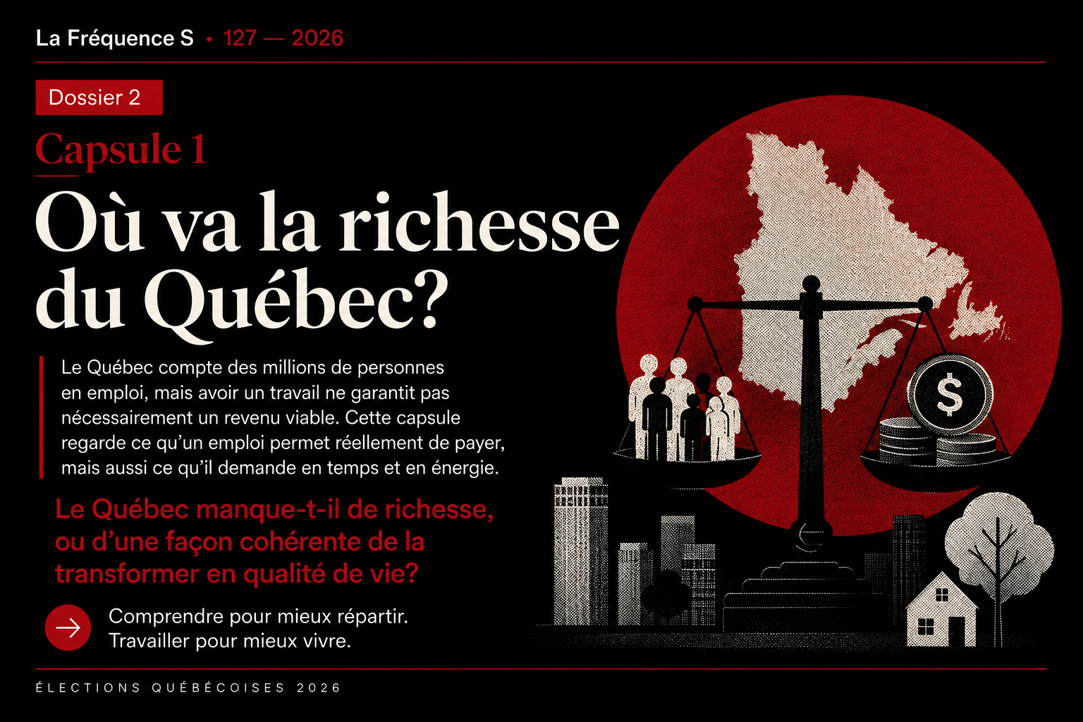 Capsule 1 : Où va la richesse du Québec?