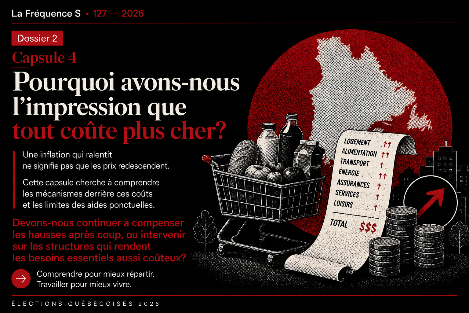 Capsule 4 : Pourquoi avons-nous l’impression que tout coûte plus cher?