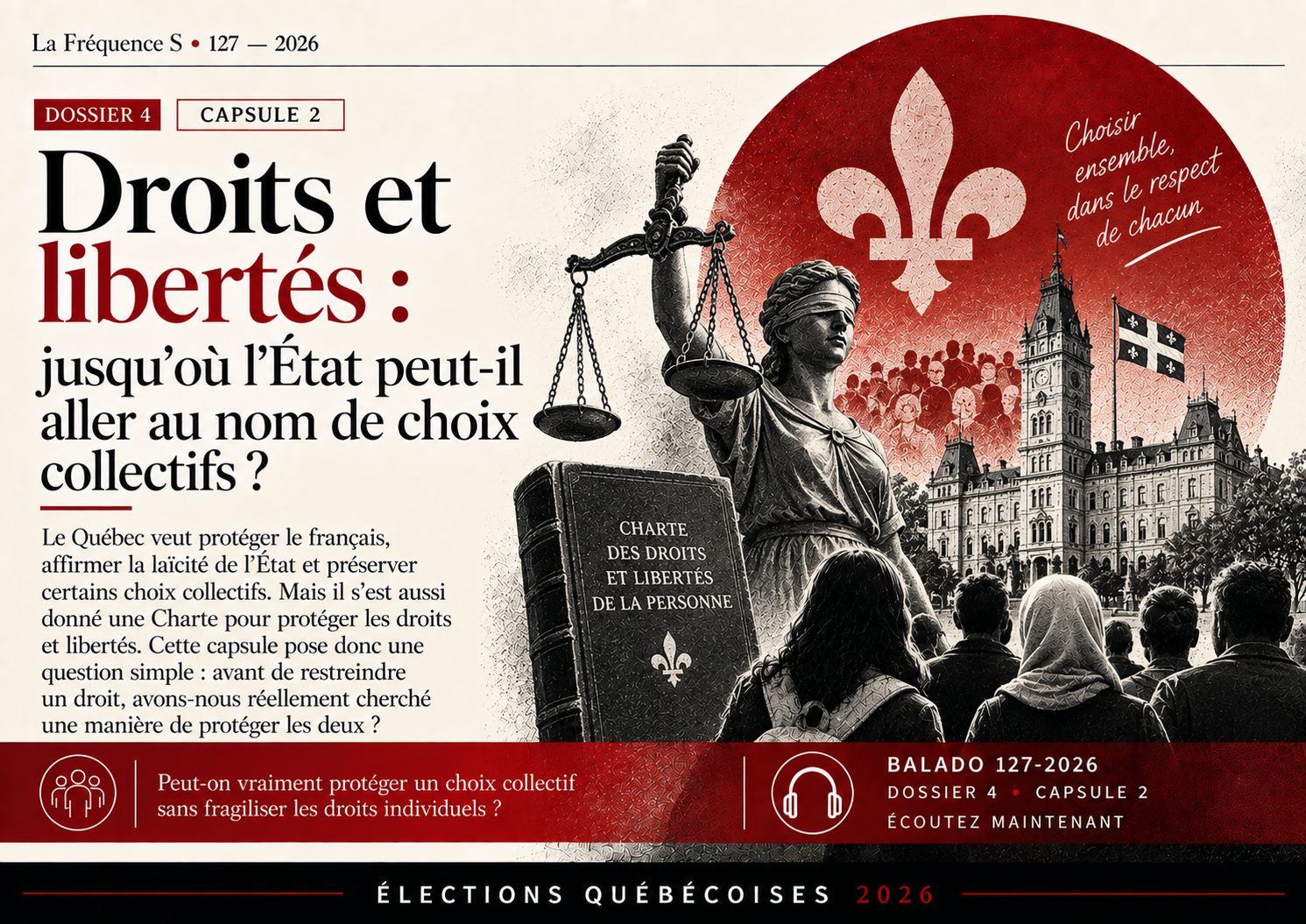 Capsule 2  : Droits et libertés : jusqu’où l’État peut-il aller au nom de choix collectifs?