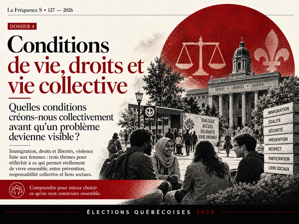 Dossier 4 - Conditions de vie, droits et vie collective