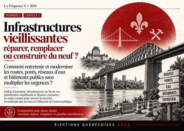Capsule 1 : Nos infrastructures vieillissent : pourquoi attend-on avant de planifier leur remplacement?