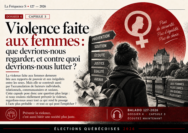 Capsule 3  : Violence faite aux femmes : que devrions-nous regarder, et contre quoi devrions-nous lutter?