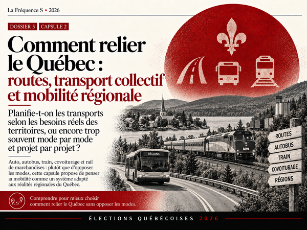 Capsule 2  : Comment relier le Québec : routes, transport collectif et mobilité régionale
