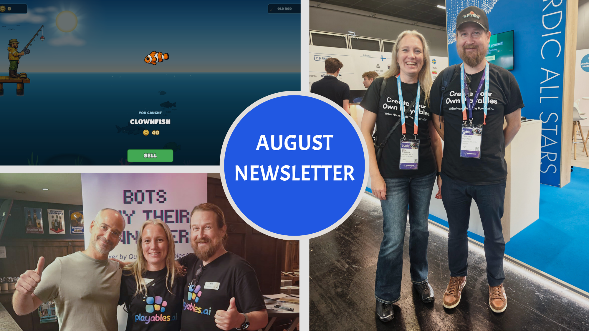 August at PlayablesAI: Gamescom, New Features & More