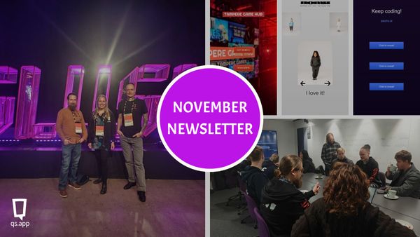 November Newsletter: Playable Ads with AI in Our Slush Vibe Creation Event