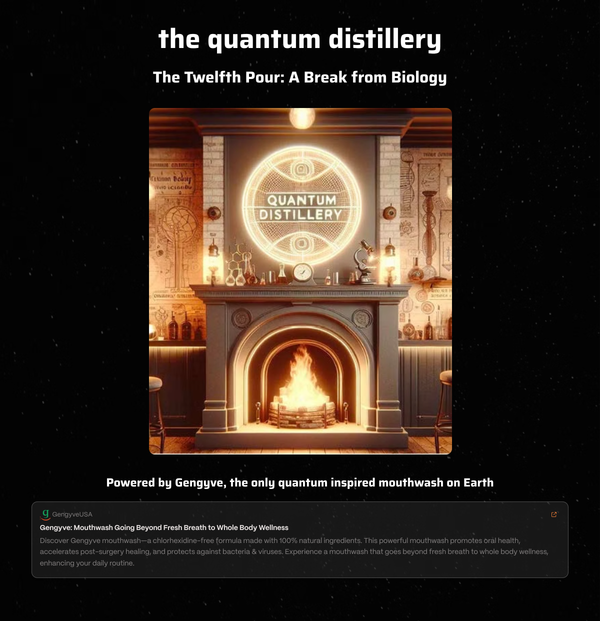 The Quantum Distillery - The Twelfth Pour