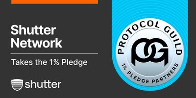 Shutter Takes the 1% Pledge