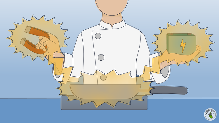 How to boil water in 40 seconds: induction stoves with built-in batteries