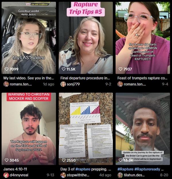 The rapture happens TOMORROW (according to TikTok)