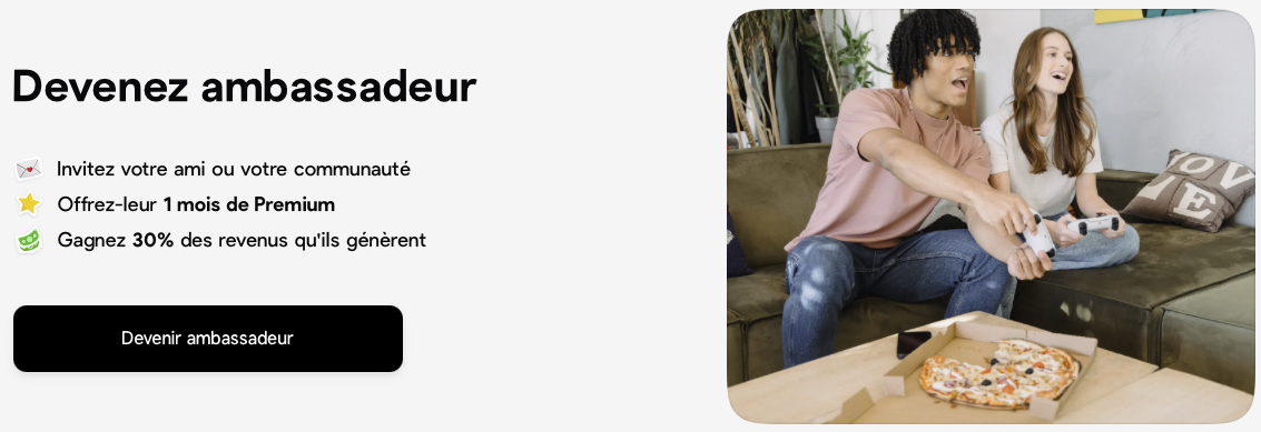 Offre ambassadeur Deblock