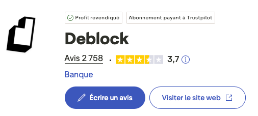 Avis Deblock
