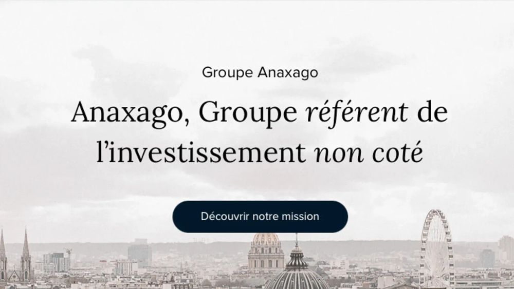 Logo d'Anaxago, groupe référent de l'investissement non coté