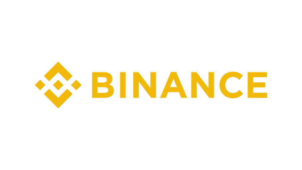 Logo de Binance, une plateforme d'échange de cryptomonnaies populaire.