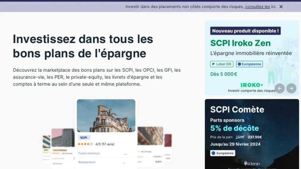 Investissez dans tous les bons plans de l'épargne avec Epargnoo