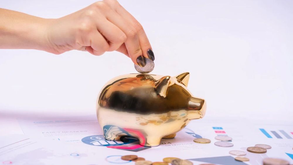 Cochon épargne argent