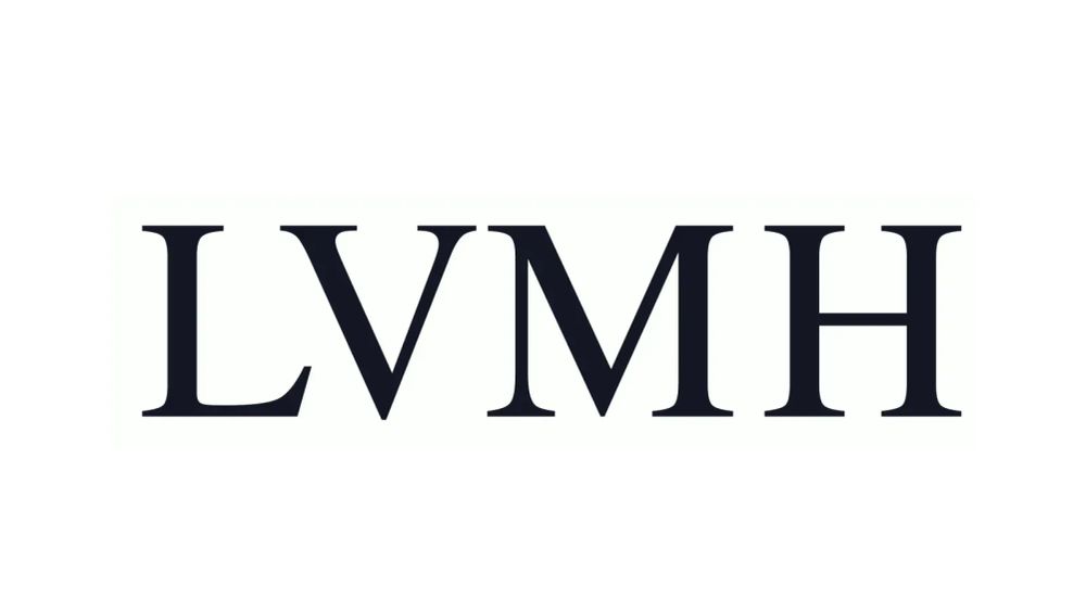 Logo de LVMH, affichant les lettres L, V, M et H en majuscules dans une police de caractères classique et élégante.