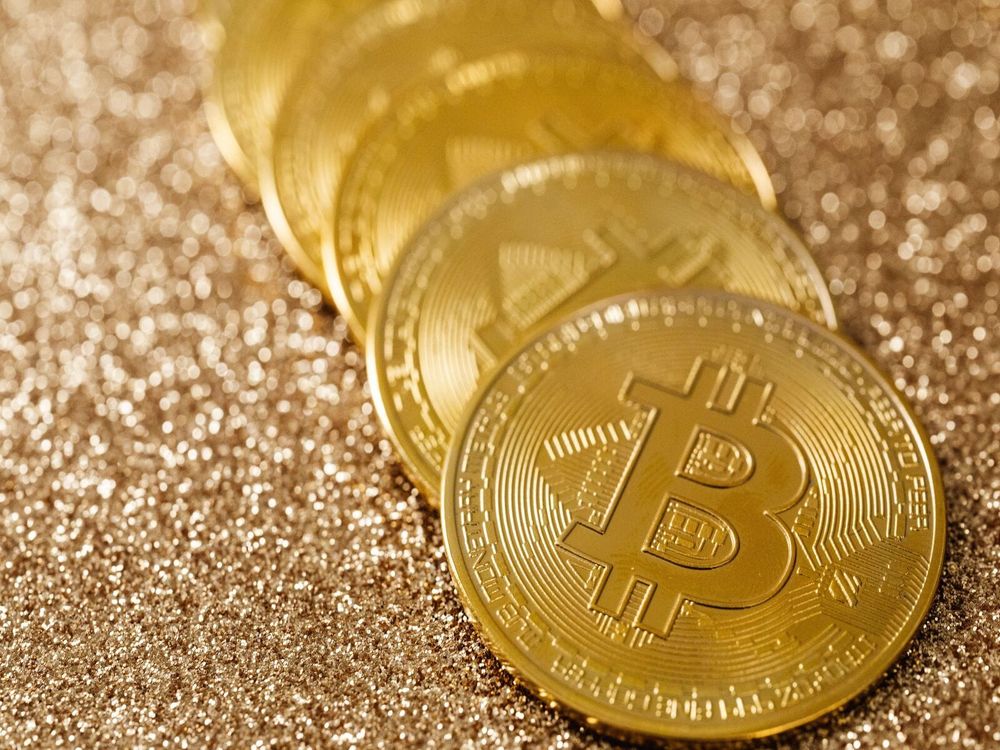 Pièce bitcoin